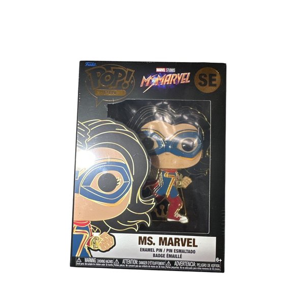 Collectors MS. Marvel Pop! Pin - Picture 1 of 4